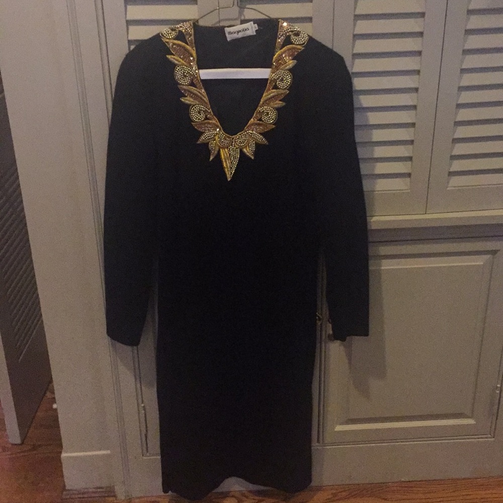 Magnolia lambswool dress